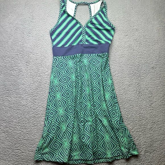 Marmot Becca teal sleeveless dress size small gorgeous - Picture 1 of 6